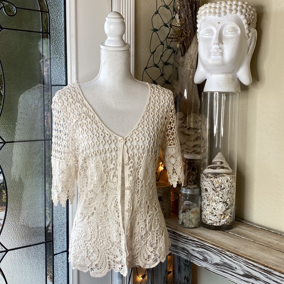 Tops - Crochet lace top